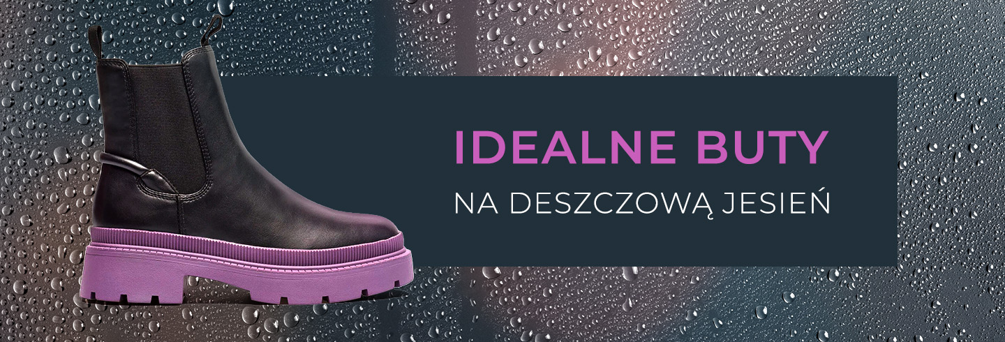 Idealne buty na deszczową jesień